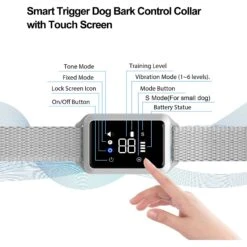 Petdiary Smart Bark Dog Bark Collar With Touch Screen, Small -PetSafe Kong Shop 346416 PT3. AC SS1800 V1646790150