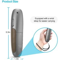 Petdiary UB100 Ultrasonic Dog Bark Control Device, Small, Silver Gray -PetSafe Kong Shop 346420 PT5. AC SS1800 V1651015288