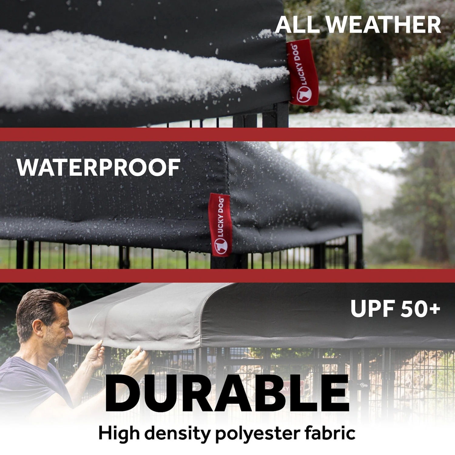 Lucky Dog STAY Series Studio Dog Kennel 5 Lucky Dog STAY Series Studio Dog Kennel - Image 5