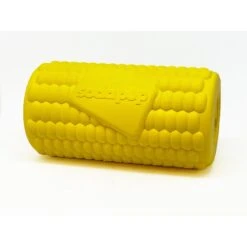 SodaPup Corn On The Cob Rubber Treat Dispenser Dog Toy -PetSafe Kong Shop 346954 PT8. AC SS1800 V1638307296