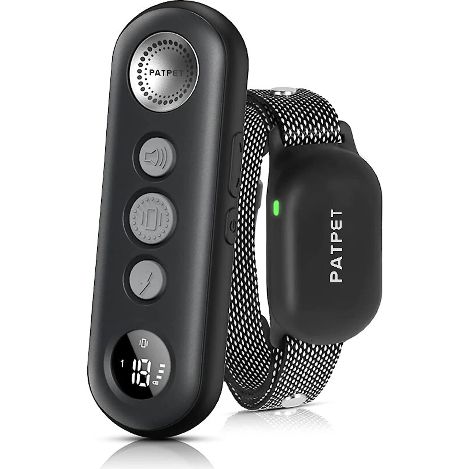 PATPET P680 Lightweight Remote Training Dog Bark Collar, Black 1 PATPET P680 Lightweight Remote Training Dog Bark Collar, Black