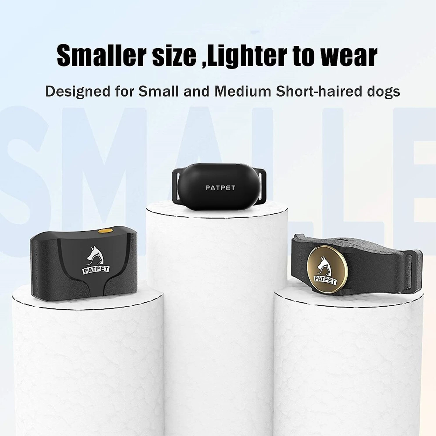 PATPET P680 Lightweight Remote Training Dog Bark Collar, Black 5 PATPET P680 Lightweight Remote Training Dog Bark Collar, Black - Image 5