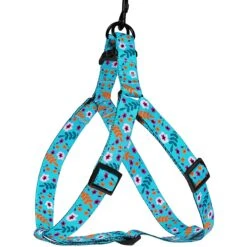CollarDirect Floral Pattern Adjustable Nylon Step-in Dog Harness -PetSafe Kong Shop 348029 PT1. AC SS1800 V1639789015