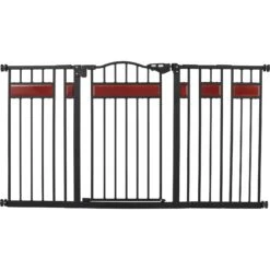 Frisco Wood Accents Extra Wide Auto-close Pet Gate, 30-in -PetSafe Kong Shop 352631 PT2. AC SS1800 V1657657094