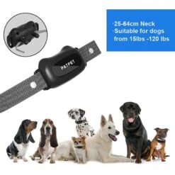 PATPET P682 Lightweight 1000-ft Remote Dog Training Collar, Black, Small -PetSafe Kong Shop 352956 PT4. AC SS1800 V1639434396