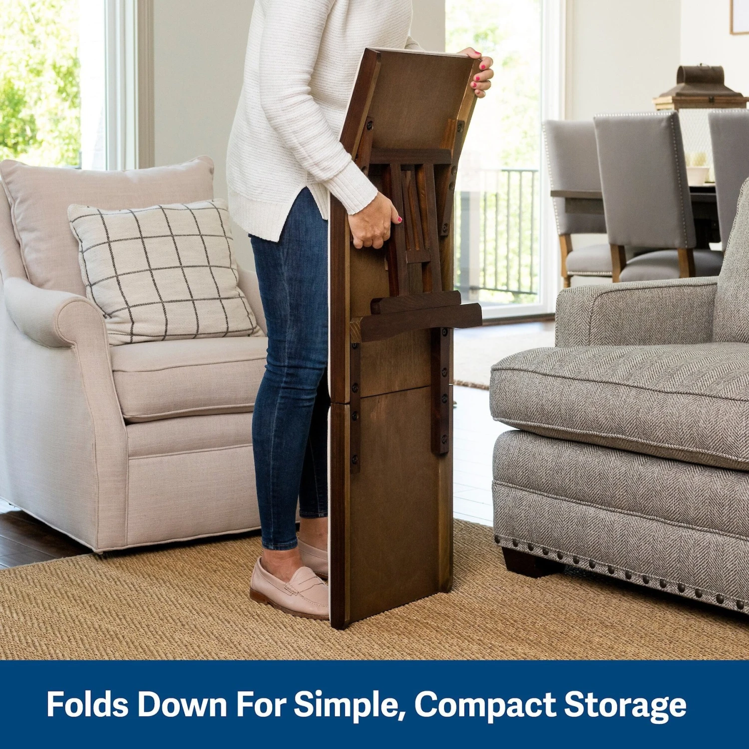 PetSafe CozyUp Foldable Wooden Cat & Dog Ramp 4 PetSafe CozyUp Foldable Wooden Cat & Dog Ramp - Image 4