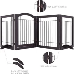 Spirich Extra Wide Freestanding Wire Dog Gate -PetSafe Kong Shop 356181 PT4. AC SS1800 V1641605558