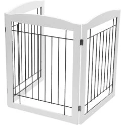 Pawland Freestanding Foldable Wire Dog Gate -PetSafe Kong Shop 356195 PT5. AC SS1800 V1641607912