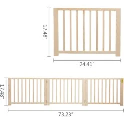 Coziwow By Jaxpety 3 Panel Freestanding Dog Gate -PetSafe Kong Shop 357318 PT5. AC SS1800 V1665526500