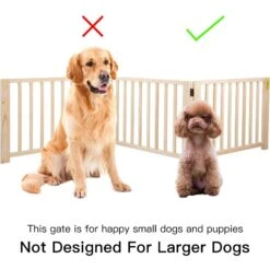 Coziwow By Jaxpety 3 Panel Freestanding Dog Gate -PetSafe Kong Shop 357318 PT8. AC SS1800 V1665526251