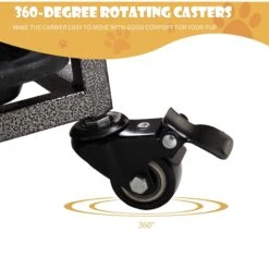 Coziwow By Jaxpety Heavy Duty Dog Crate With Double Door Removable Pan & Caster -PetSafe Kong Shop 357325 PT6. AC SS1800 V1684342220