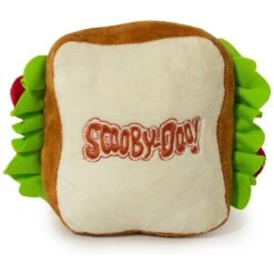 Buckle-Down Scooby Doo Sandwich Dog Plush Squeaker Toy -PetSafe Kong Shop 357491 PT2. AC SS1800 V1649937385