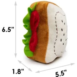 Buckle-Down Scooby Doo Sandwich Dog Plush Squeaker Toy -PetSafe Kong Shop 357491 PT4. AC SS1800 V1649938642