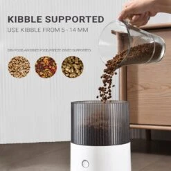 INSTACHEW Purechew Mini Automatic Stainless Steel Smart Pet Feeder, White, 94-oz -PetSafe Kong Shop 361405 PT3. AC SS1800 V1681932704