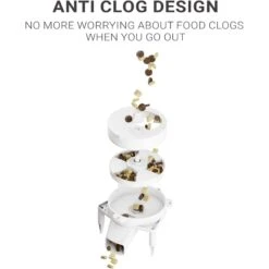 INSTACHEW Purechew Mini Automatic Stainless Steel Smart Pet Feeder, White, 94-oz -PetSafe Kong Shop 361405 PT6. AC SS1800 V1681928557