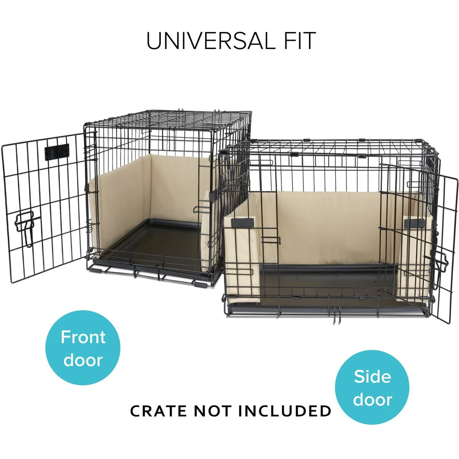 Pet Dreams Brushed Twill Dog Crate Bumper 2 Pet Dreams Brushed Twill Dog Crate Bumper - Image 2