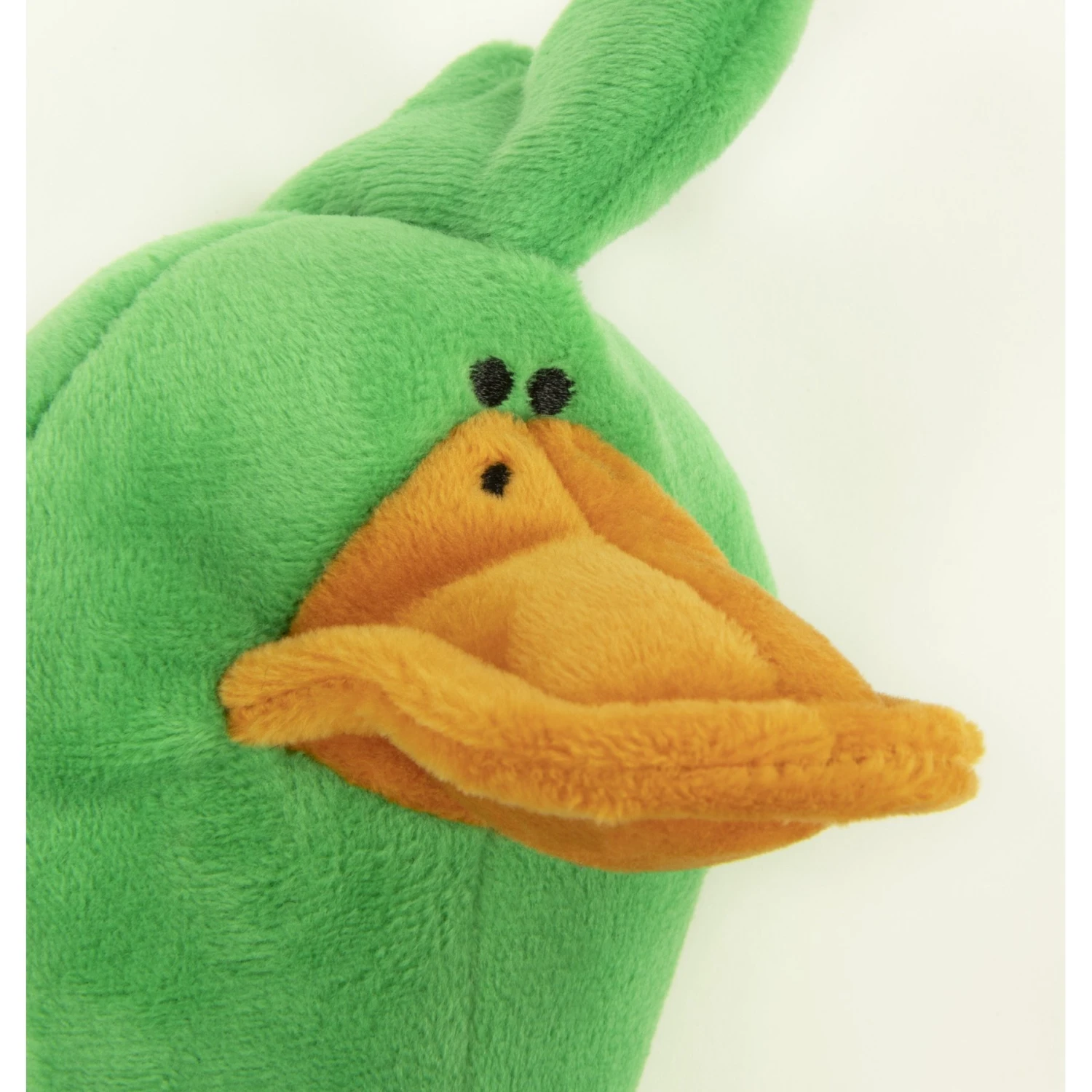TrustyPup Long Neck Duck Dog Toy, Green, Large 3 TrustyPup Long Neck Duck Dog Toy, Green, Large - Image 3