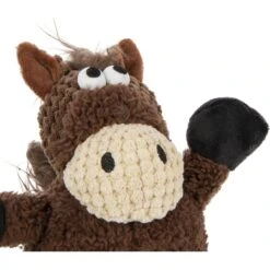 GoDog Checkers Sitting Horse Squeaker Dog Toy, Brown 6 GoDog Checkers Sitting Horse Squeaker Dog Toy, Brown -PetSafe Kong Shop 362839 PT2. AC SS1800 V1642649216