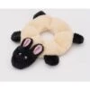 ZippyPaws Loopy Sheep Plush Dog Toy