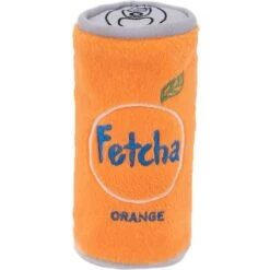 ZippyPaws Squeakie Can Fetcha Plush Dog Toy