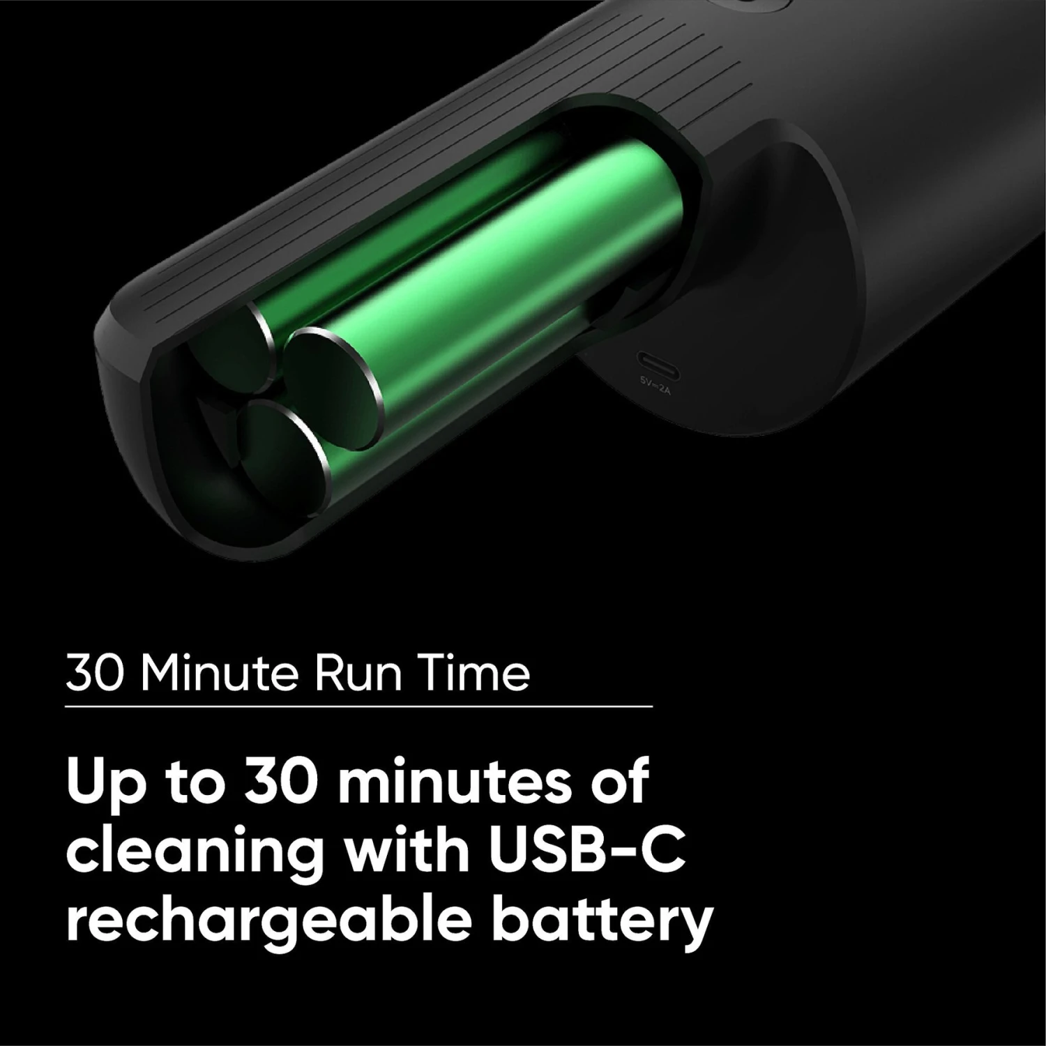 Wyze Handheld Dog, Cat & Horse Vacuum Cleaner, Black, Medium 4 Wyze Handheld Dog, Cat & Horse Vacuum Cleaner, Black, Medium - Image 4