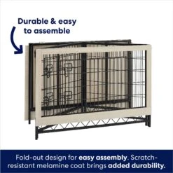 Frisco Easy Set-Up Wood Furniture Style Dog Crates -PetSafe Kong Shop 363840 PT3. AC SS1800 V1685459481