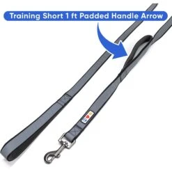 Pawtitas Padded Reflective Dog Leash 2 Handles 10 Pawtitas Padded Reflective Dog Leash 2 Handles -PetSafe Kong Shop 365795 PT3. AC SS1800 V1646251306