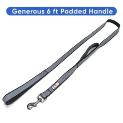 Pawtitas Padded Reflective Dog Leash 2 Handles 11 Pawtitas Padded Reflective Dog Leash 2 Handles -PetSafe Kong Shop 365795 PT4. AC SS1800 V1646253723