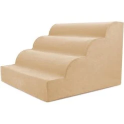 Precious Tails High Density Foam Scalloped 4 Steps Dog & Cat Stairs -PetSafe Kong Shop 366770 PT2. AC SS1800 V1644366430