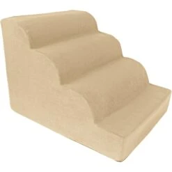 Precious Tails High Density Foam Scalloped 4 Steps Dog & Cat Stairs -PetSafe Kong Shop 366770 PT3. AC SS1800 V1644377555