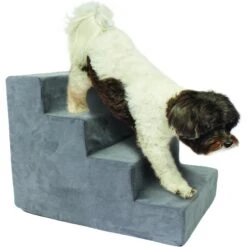 Precious Tails High Density Foam 4 Steps Dog & Cat Stairs -PetSafe Kong Shop 366775 PT6. AC SS1800 V1644364351