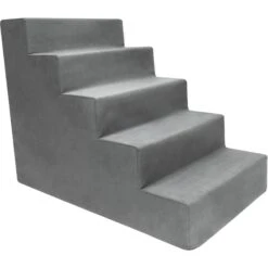 Precious Tails High Density Foam 5 Steps Dog & Cat Stairs 11 Precious Tails High Density Foam 5 Steps Dog & Cat Stairs -PetSafe Kong Shop 366783 PT2. AC SS1800 V1644375427
