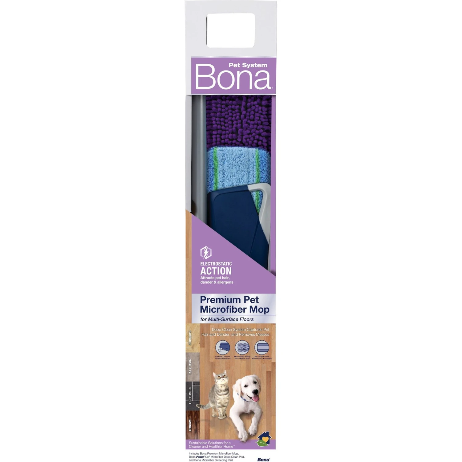 Bona Premium Pet Microfiber Mop 1 Bona Premium Pet Microfiber Mop