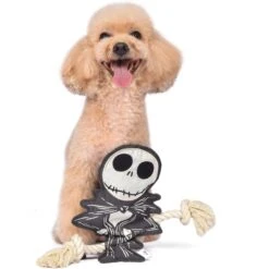 Fetch For Pets Nightmare Before Christmas Halloween Jack Skellington Flattie Dog Toy 8 Fetch For Pets Nightmare Before Christmas Halloween Jack Skellington Flattie Dog Toy -PetSafe Kong Shop 367362 PT3. AC SS1800 V1659822002