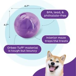 Planet Dog Orbee-Tuff Mazee Interactive Treat Dispensing Puzzle Dog Toy -PetSafe Kong Shop 367757 PT2. AC SS1800 V1644525425