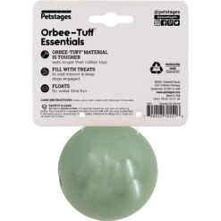 Planet Dog Orbee-Tuff Essentials Rosemary Scented Interactive Dog Ball Treat Dispenser Toy, Green -PetSafe Kong Shop 367763 PT7. AC SS1800 V1644532401