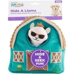 Outward Hound Hide A Llama Puzzle Plush Dog Toy -PetSafe Kong Shop 368184 PT5. AC SS1800 V1644532584