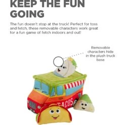 Outward Hound Hide A Taco Puzzle Plush Dog Toy -PetSafe Kong Shop 368188 PT2. AC SS1800 V1644525704