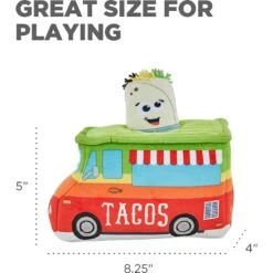 Outward Hound Hide A Taco Puzzle Plush Dog Toy -PetSafe Kong Shop 368188 PT3. AC SS1800 V1644528892