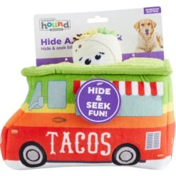 Outward Hound Hide A Taco Puzzle Plush Dog Toy -PetSafe Kong Shop 368188 PT5. AC SS1800 V1644524283