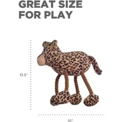 Outward Hound Tuggy Buddyz Leopard Rope Squeaky Dog Toy 9 Outward Hound Tuggy Buddyz Leopard Rope Squeaky Dog Toy -PetSafe Kong Shop 368194 PT3. AC SS1800 V1644528709