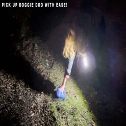 Lightvise Universal Super Bright LED Clamp-On Leash, Collar & Harness Flashlight, Black -PetSafe Kong Shop 369024 PT2. AC SS1800 V1679330731