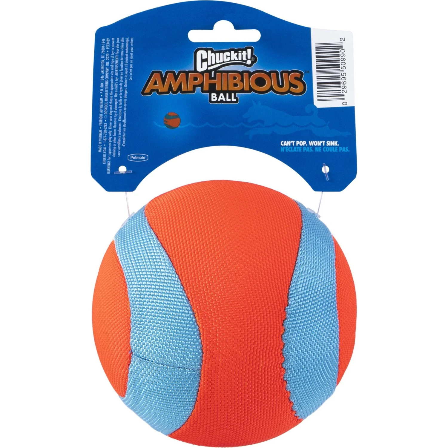 Chuckit! Amphibious Mega Ball Dog Toy, Orange 2 Chuckit! Amphibious Mega Ball Dog Toy, Orange - Image 2