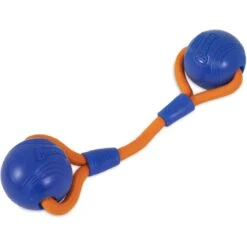 Chuckit! Crunch Duo Tug Dog Toy, Orange -PetSafe Kong Shop 369049 PT4. AC SS1800 V1645588020