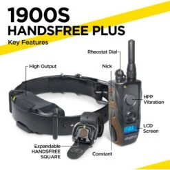 Dogtra 1900S Handsfree Plus Dog Collar, Black -PetSafe Kong Shop 369055 PT4. AC SS1800 V1645143705