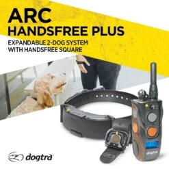 Dogtra ARC Handsfree Plus Dog Collar, Black -PetSafe Kong Shop 369059 PT3. AC SS1800 V1645207066