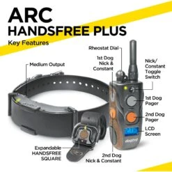 Dogtra ARC Handsfree Plus Dog Collar, Black -PetSafe Kong Shop 369059 PT4. AC SS1800 V1645209766