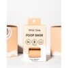 Wild One Dog Poop Bags, Tan, 60 Count
