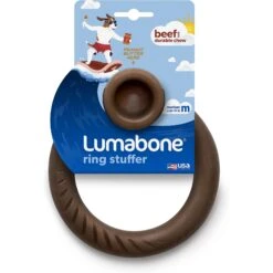 Lumabone Ring-Stuffer Beef Flavor Dog Toy -PetSafe Kong Shop 370193 PT2. AC SS1800 V1646759213