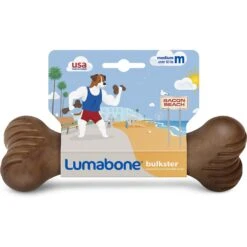 Lumabone Bulkster Bacon Flavor Dog Toy -PetSafe Kong Shop 370197 PT2. AC SS1800 V1646759248
